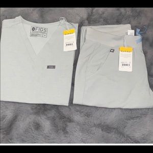 Figs Space Grey Scrubs